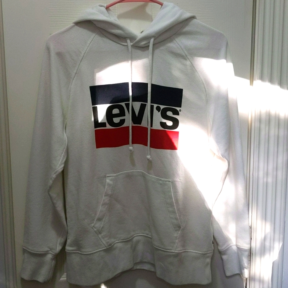 Levi's women's white hoodie